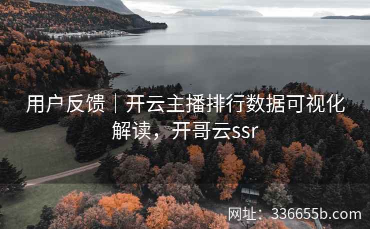用户反馈｜开云主播排行数据可视化解读，开哥云ssr