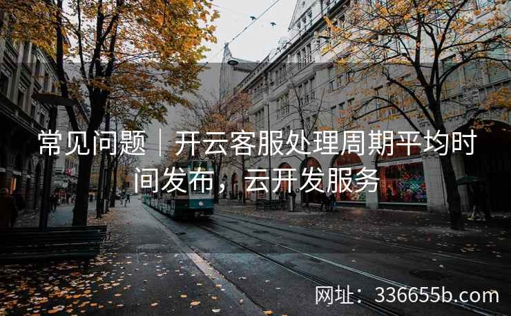 常见问题｜开云客服处理周期平均时间发布，云开发服务